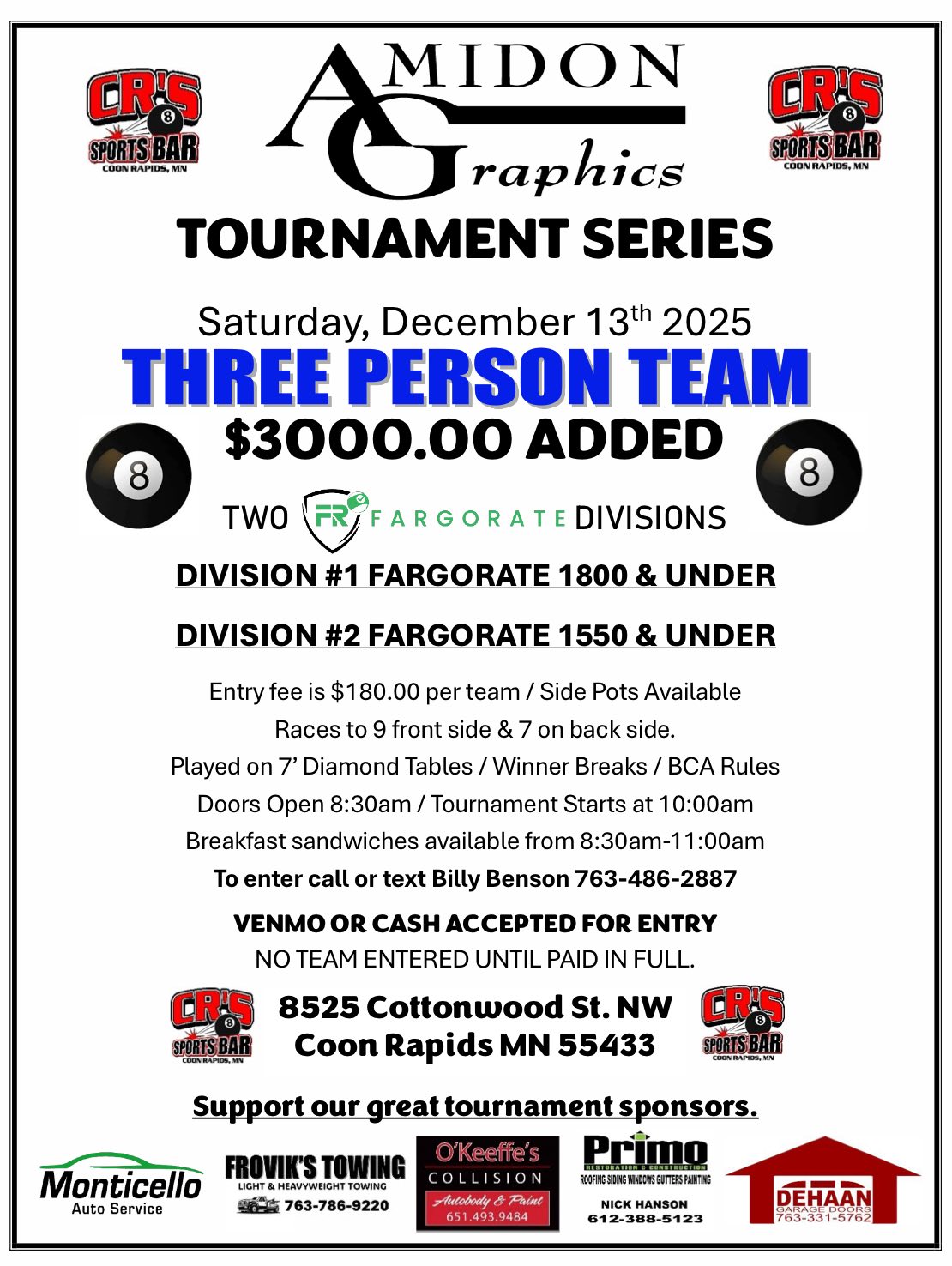 Tournament Rules Image